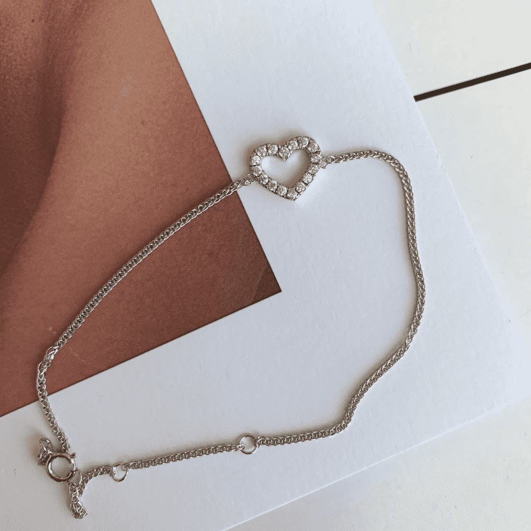 [Luck&Love]Heart Shape Lover Bracelet