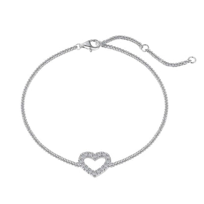 [Luck&Love]Heart Shape Lover Bracelet