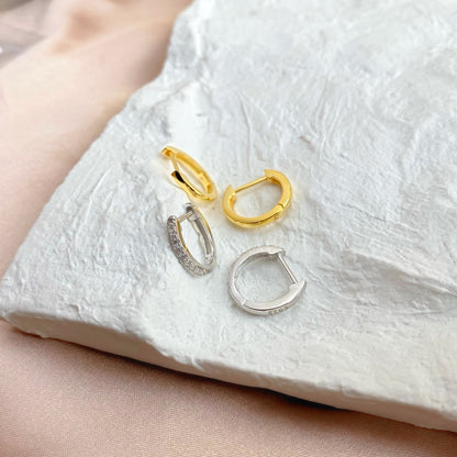 [Luck&Love]Circle Versatile Earrings