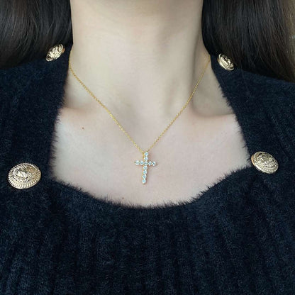 [Luck&Love]Unique Cross Shape Necklace