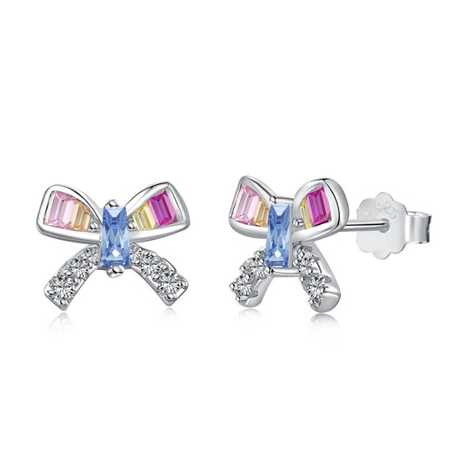 [Luck&Love]Ornate Butterfly Shape Daily Earrings