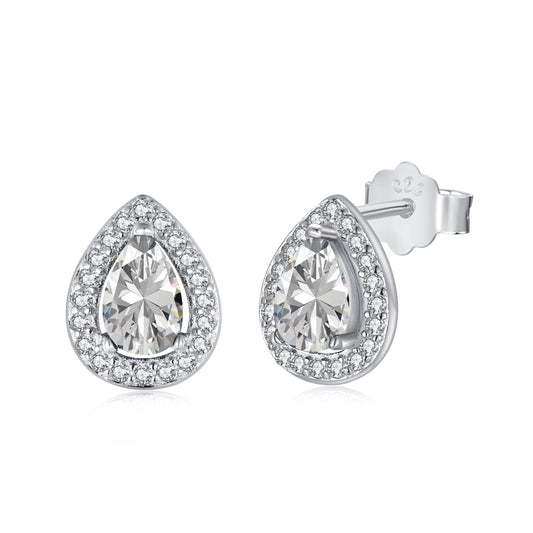 [Luck&Love]Luxurious Water Drop Shape Earrings