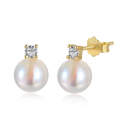 [Luck&Love]Symphony Mermaid Pearl Earrings