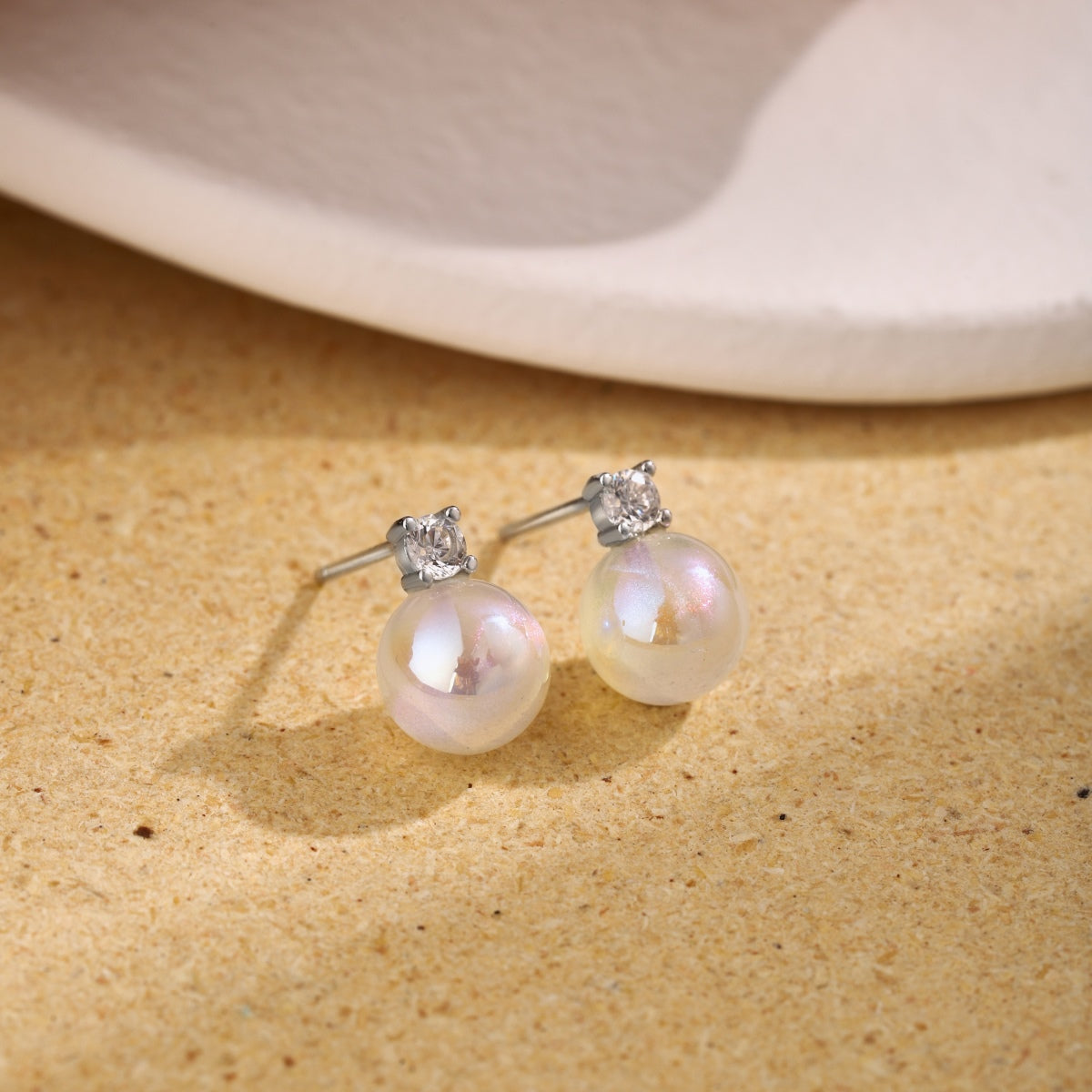 [Luck&Love]Symphony Mermaid Pearl Earrings