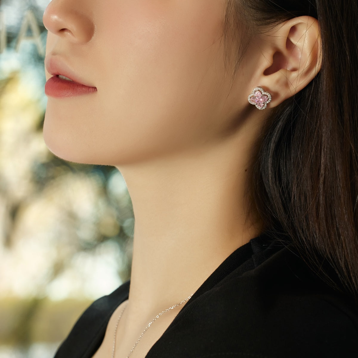 [Luck&Love]Lucky Four-Leaf Clover Exquisite Earrings