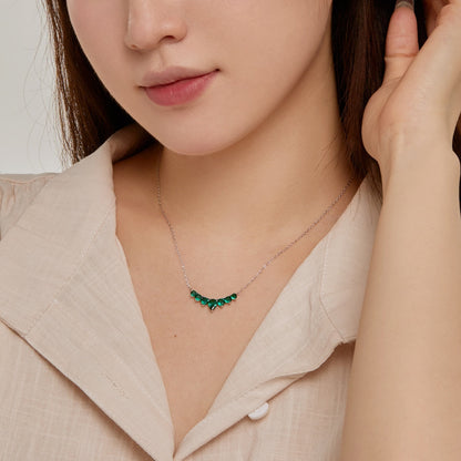 [Luck&Love]Dainty Colorful Heart Necklace