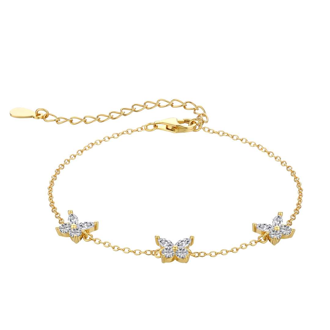 [Luck&Love]Radiant Butterfly Shape Necklace