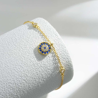 [Luck&Love]Devil's Eye Round Shape Bracelet