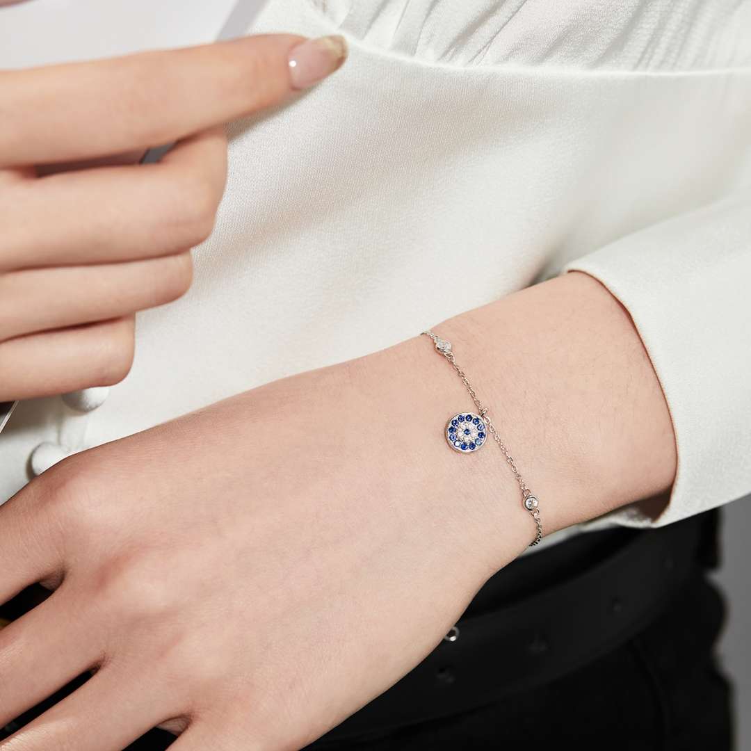 [Luck&Love]Devil's Eye Round Shape Bracelet