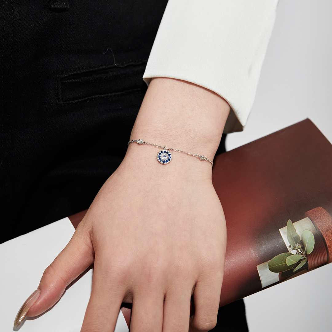 [Luck&Love]Devil's Eye Round Shape Bracelet