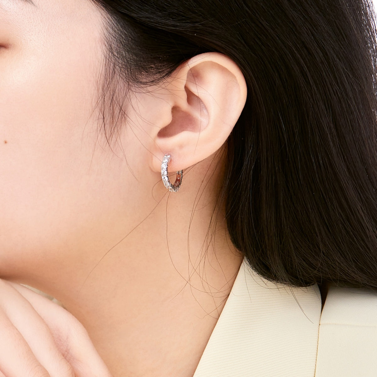 [Luck&Love]Radiant Colorful Round Cut Earrings